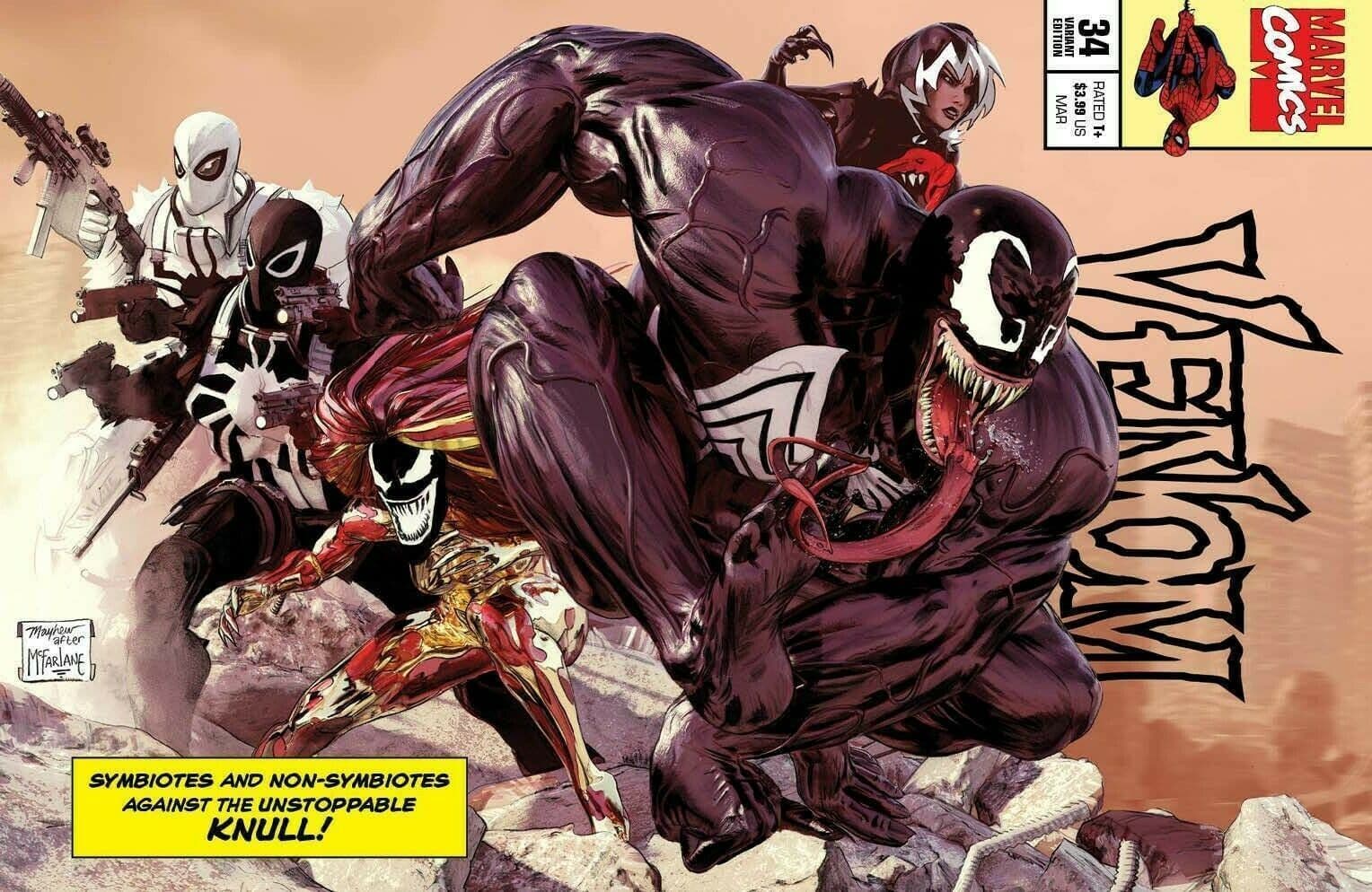 VENOM #34 MAYHEW VARIANT